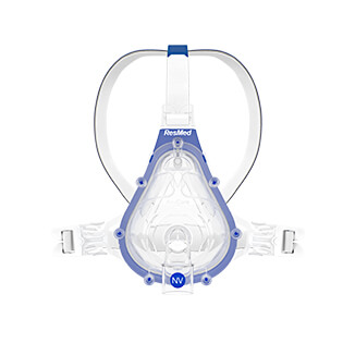 AcuCare-F1-1-hospital-non-vented-full-face-mask-front-view-resmed